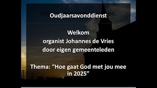 Thema: Hoe gaat God met jou mee in 2025