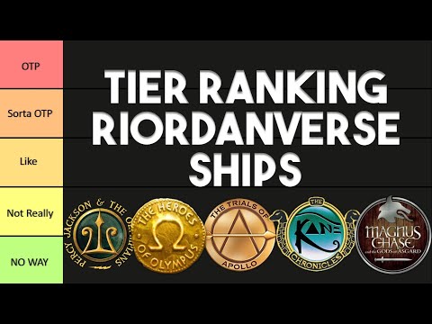 Tier Ranking Riordanverse Ships Youtube