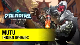 Mutu Vii PALADINS PRO COMPETITIVE GAMEPLAY l TRIBUNAL UPGRADES