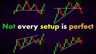 Not Every setup is perfect #ChartPatterns | Stock | Market | Forex | crypto | Trading | #Shorts
