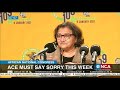 ANC | Ace must say sorry this week