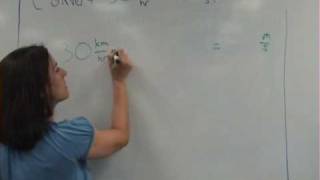 converting speed