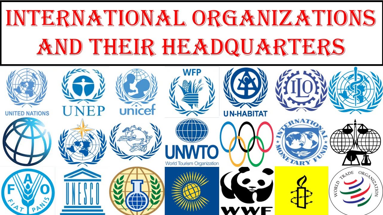List Of International Organizations