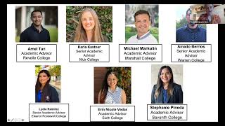 CASP 101 Transfers College Advising Session
