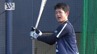 新人合同自主トレ 太田椋選手