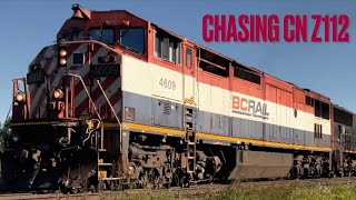 Chasing CN Z112 — Pine Orchard - Vaughan with @TheNorthYorkRailfan @metrolinxfan3005