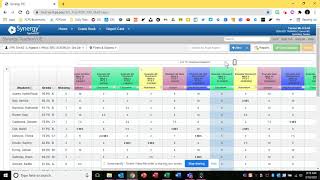 SIS Rolling Gradebook: Checking Q3 Assignments for Semester Classes