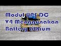 Modul UPS DC Menggunakan Battery Lithium