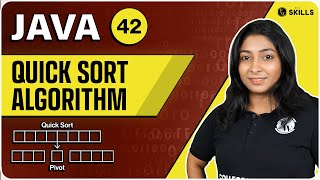 Quick Sort Algorithm | Lecture-42 | Java and DSA Foundation course
