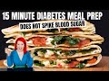 QUICK Low Carb Diabetic Meal Prep in Under 15 Minutes: EASY Diabetes & Prediabetes Lunch Recipe