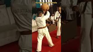 Pot Breaking Karate Demo #shorts #karate #demo #pot #breaking #youtubeshorts #tranding #viral #news