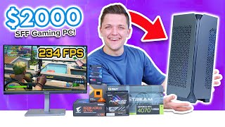 Building an Awesome $2000 ITX Gaming PC Build! 😆 [ft. RTX 4070Ti Super & NCORE 100 Max]