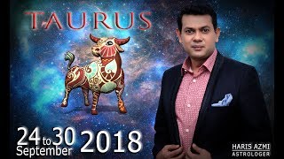 Taurus Weekly Horoscope from Monday 24th to Sunday 30th September 2018
