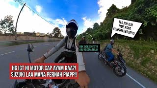 NI LAA BEST MOTOR SUZUKI, BARU LEPAS JEM PANAS, START HIDUP TRUS LENJAN KONA BUKIT 🚀🚀 | TXR150