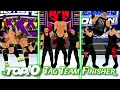 WWE TOP 10 TAG TEAM FINISHERS ||WR3D 2k24||