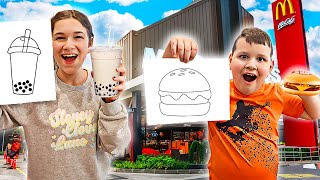 WHATEVER YOU DRAW YOU CAN EAT!! | JKREW