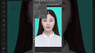 ps证件照换色，白底，蓝底一键搞定，这么实用确定不收藏一波嘛？#ps  #大神ps  #设计