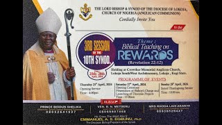 DIOCESE OF LOKOJA || 3RD SESSION OF THE 10TH SYNOD || MORNING PRAYER AND BIBLE STUDY