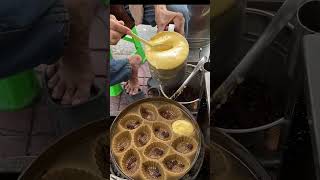 Unique Thai Traditional Egg Cake - Thai Street Food #shortsvideo