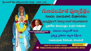 దివ్య పూజాబలి || గుణదలమాత పుణ్యక్షేత్రం || Day-9 ||  గుణదలమాత పుణ్యక్షేత్రం || 08 Feb 2022