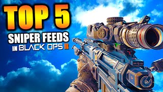 Top 5 SNIPER FEEDS in BLACK OPS 3 #41 | Chaos