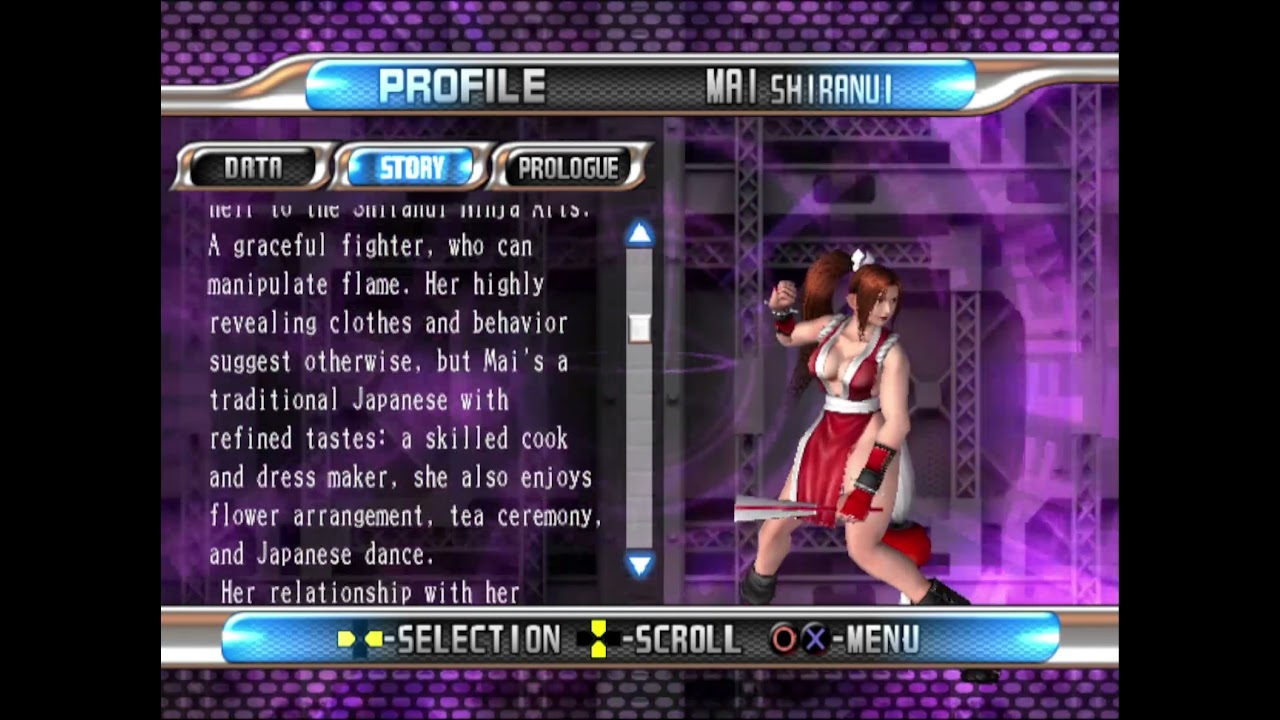 KOF Maximum Impact 2 - Mai Shiranui (Profile) - YouTube