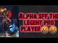 ALPHA SFF THE LEGENT PRO PIAYER