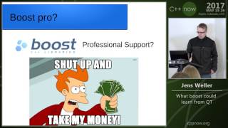 C++Now 2017: Jens Weller \