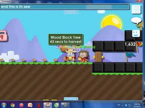 Growtopia Ep.2 : Making Wood Block Seed Growtopia Ep.2 : Making Wood Block Seed