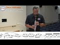 2024 vboda district 3 clarinet etude prof. diron holloway