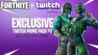 Fortnite 2nd Twitch Prime Pack Released