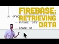 9.3: Firebase: Retrieving Data - Programming with Text