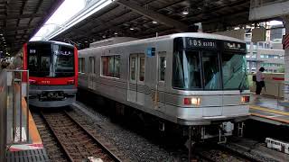 【東京メトロ日比谷線】中目黒駅に集う新旧5種の車両たち【東京メトロ03系/東武20000型】