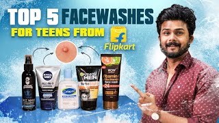 Rating Best FACE WASHES 🥰 From Flipkart ( For Teenagers)