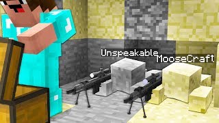YOUTUBERS vs INVISIBLE SNIPER CAMO MINECRAFT TROLL! (Ft. UNSPEAKABLEGAMING & 09SHARKBOY!)
