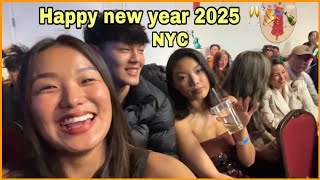 Happy new year 2025🥳🍾✨/ New York City 🗽🇺🇸/Tibetanvlogger