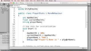 Fireball 13 - Vector3 and String Variables (Unity and C# Tutorial)