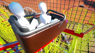 I built a roller coaster I wouldn't want to go on in Planet Coaster