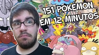 REMEDY, A POKÉDEX HUMANA! - Desafio: 151 Pokémon em 12 Minutos!