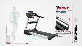Spirit XT485 Treadmill | Fitness Direct