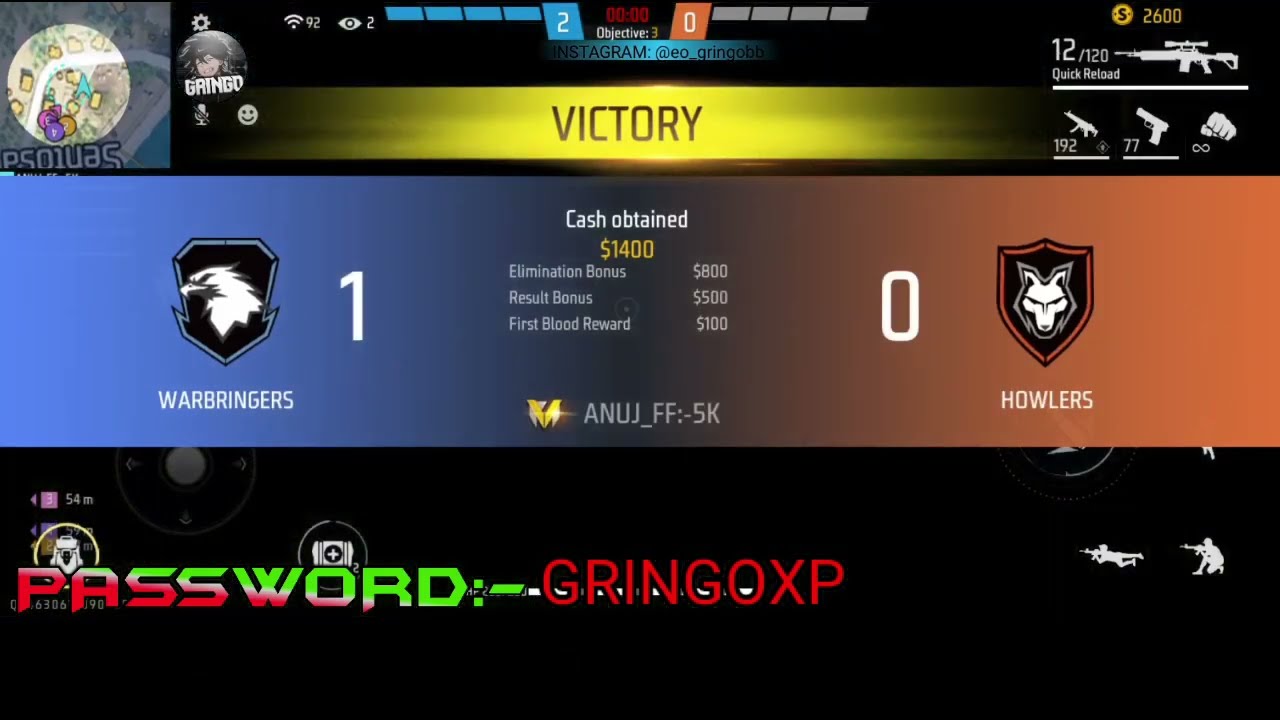 Gringo Xp V47 Letest Version Gringo Xp Hack Free Fire Autokill Mod