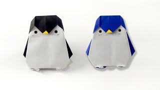 How to make a paper penguin easy