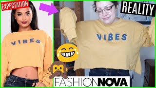 Dear Fashion Nova: WHAT IS THIS STUFF??? | Plus Size Try-On Haul & Brand Review