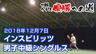 インスピ男子中級シングルス2018年12月7日