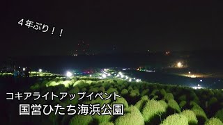 【コキアライトアップイベント】国営ひたち海浜公園　2023.09.10　４年ぶりの開催。　の巻。茨城県ひたちなか市