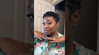How to style your pixie cut at home: Beginner friendly 💇🏾♀️