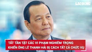 Điểm tên các vi phạm khiến cựu Bí thư TP. HCM Lê Thanh Hải bị cách hết chức vụ trong Đảng | BLĐ