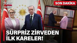 Beştepe'de Kritik Görüşme: Cumhurbaşkanı Erdoğan, Akşener'i Kabul Etti - TGRT Haber