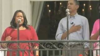 Glee at the White House - National Anthem