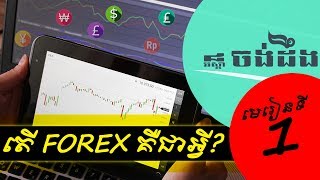 មេរៀន១ | តើ Forex គឺជាអ្វី? [What is Forex?]